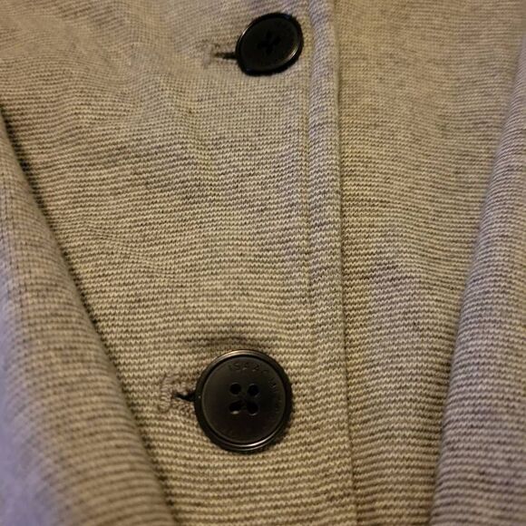 Isaac Mizrahi Gray 2-Button Coat Women's Size 2X - Picture 3 of 5